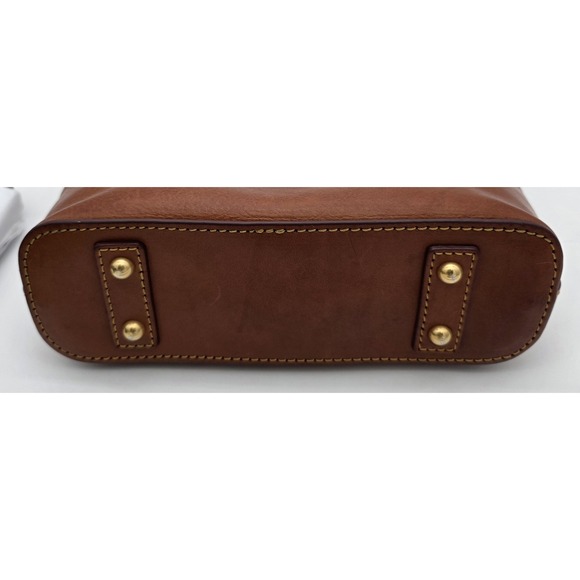 Dooney & Bourke Florentine Allison Crossbody Bag In Tan Leather #0299 - Picture 3 of 9